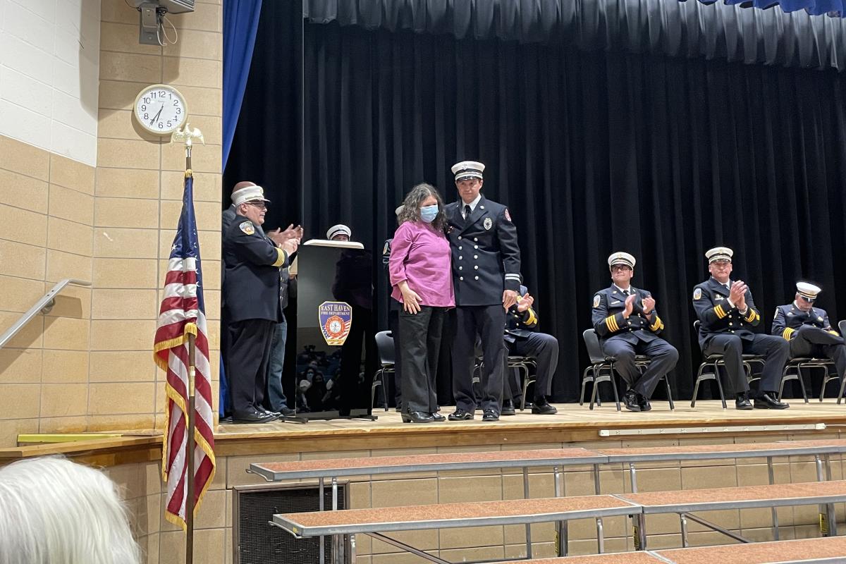 East Haven Fire Department Swearing in Ceremony April 14, 2021