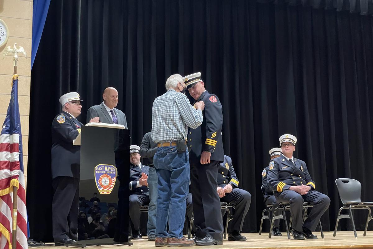 East Haven Fire Department Swearing in Ceremony April 14, 2021