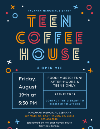 Youth Services: Teen Coffee House & Open Mic