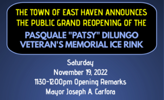 Reopening of the Veterans Memorial Ice Rink