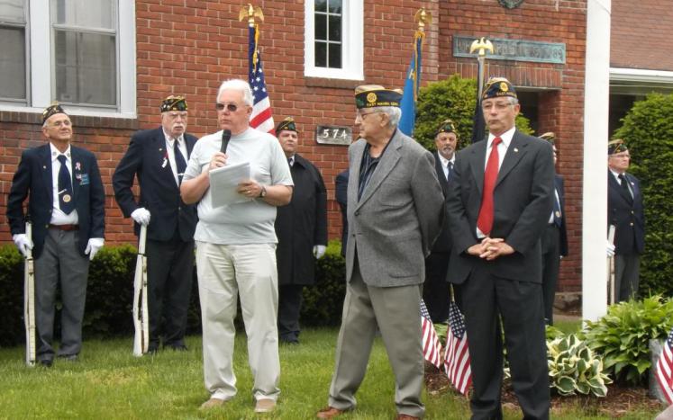 SLIDESHOW of East Haven's Memorial Day Ceremony as Mayor and Veterans' Council Remembers Our War Dead----Joseph Maturo, Sr.: Thi